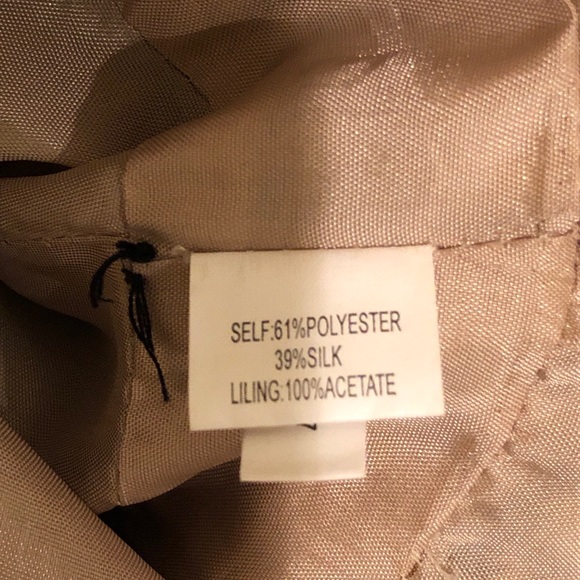 Kay Unger Embroidered Silk Dress, worn once - Picture 7 of 7